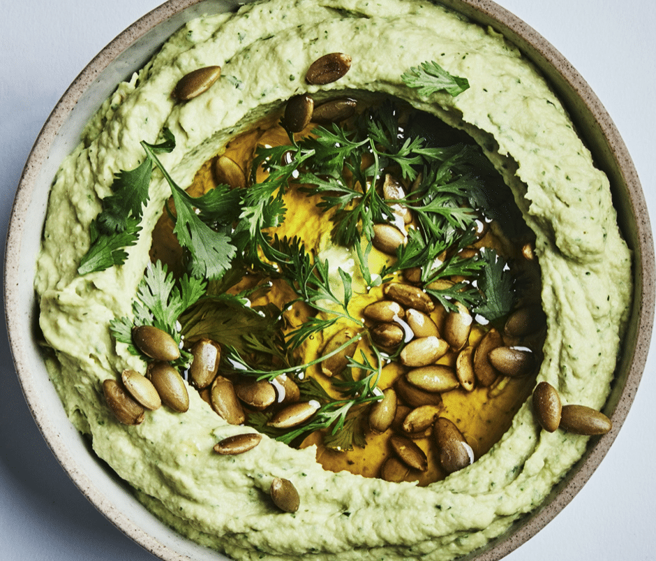 Herby Avocado Hummus