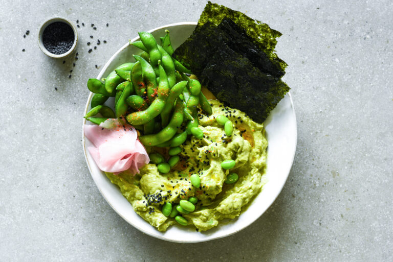 Edamame & Sesame Guacamole
