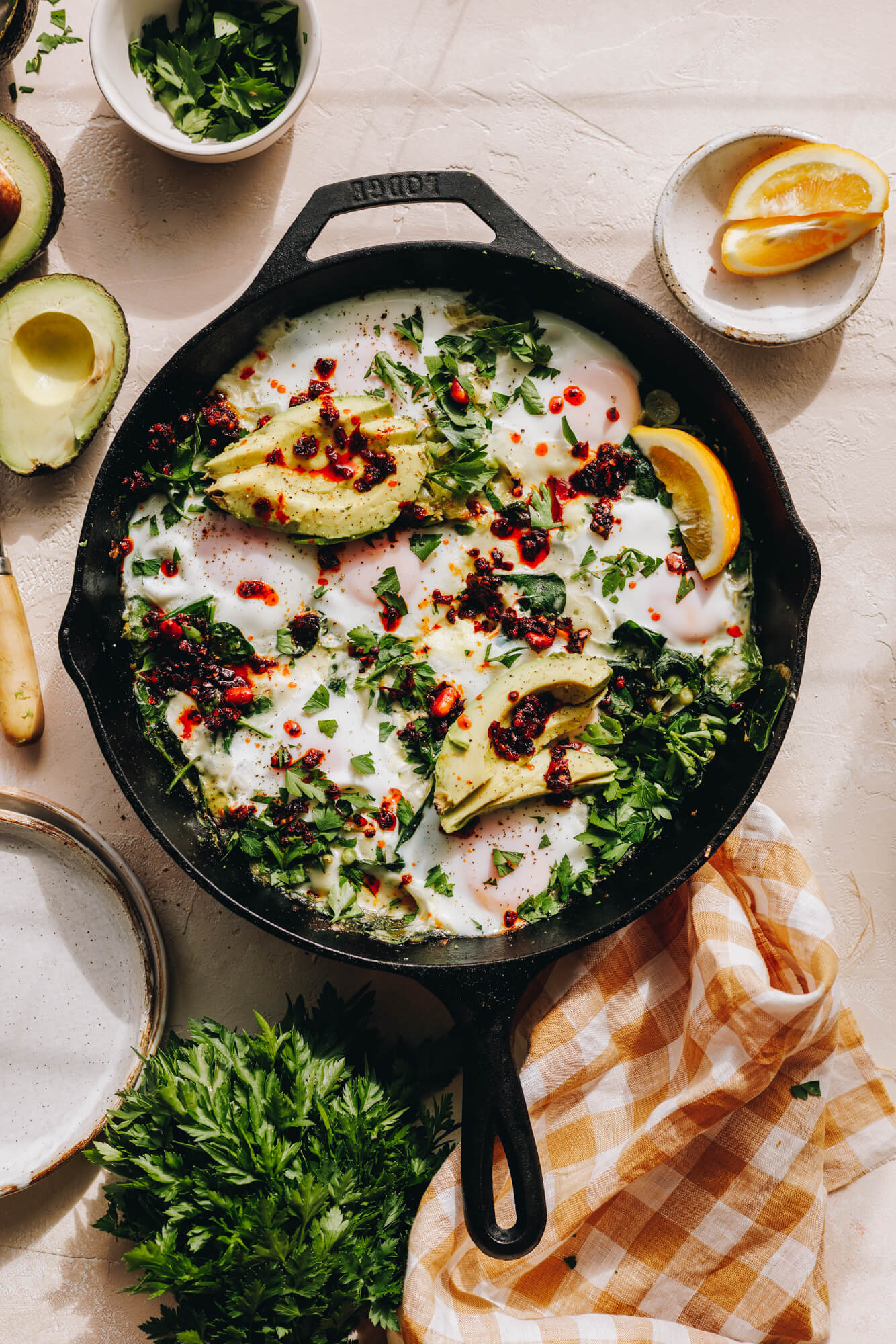 Green Shakshuka W GEM Avo