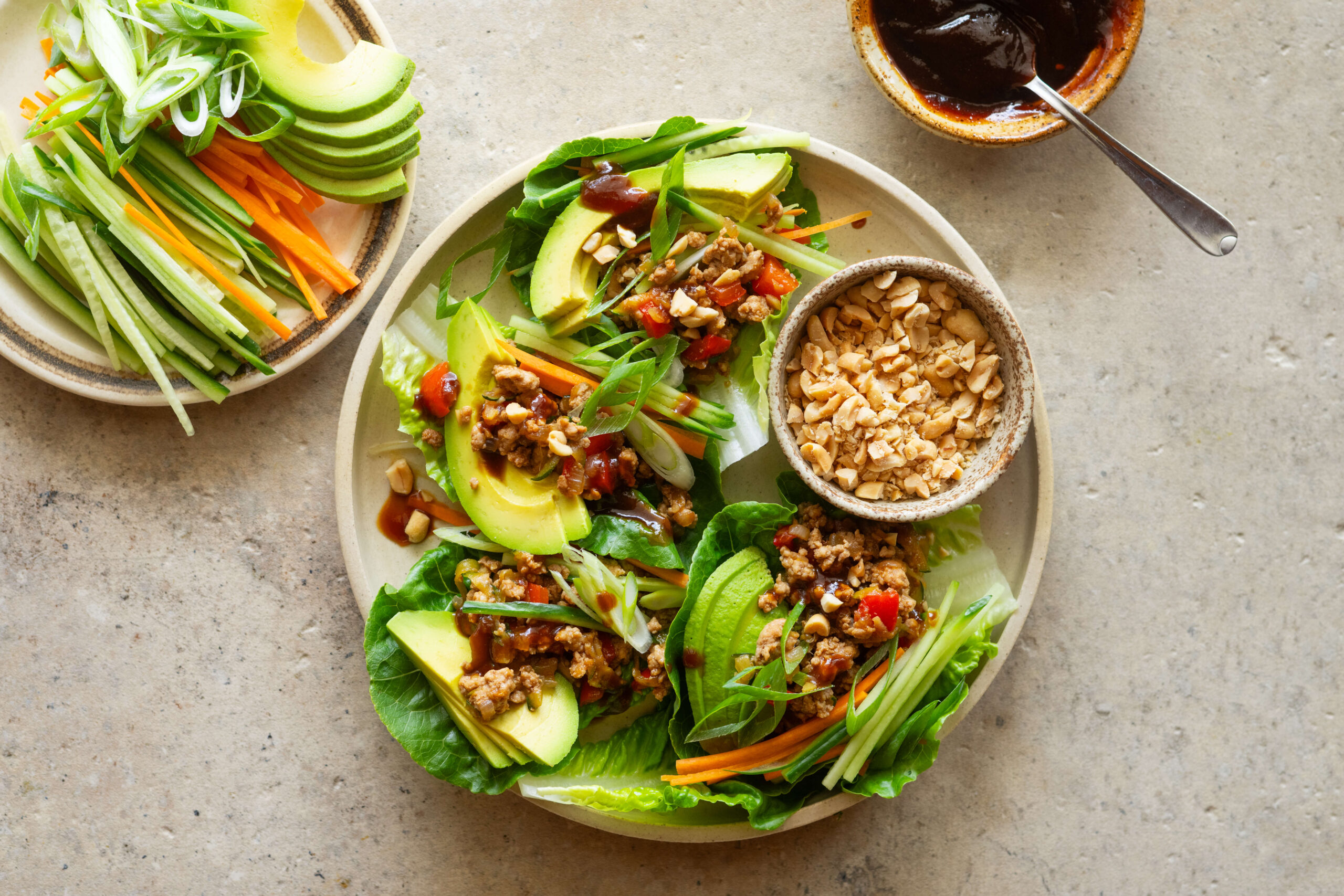 Hoisin Pork Lettuce Cups