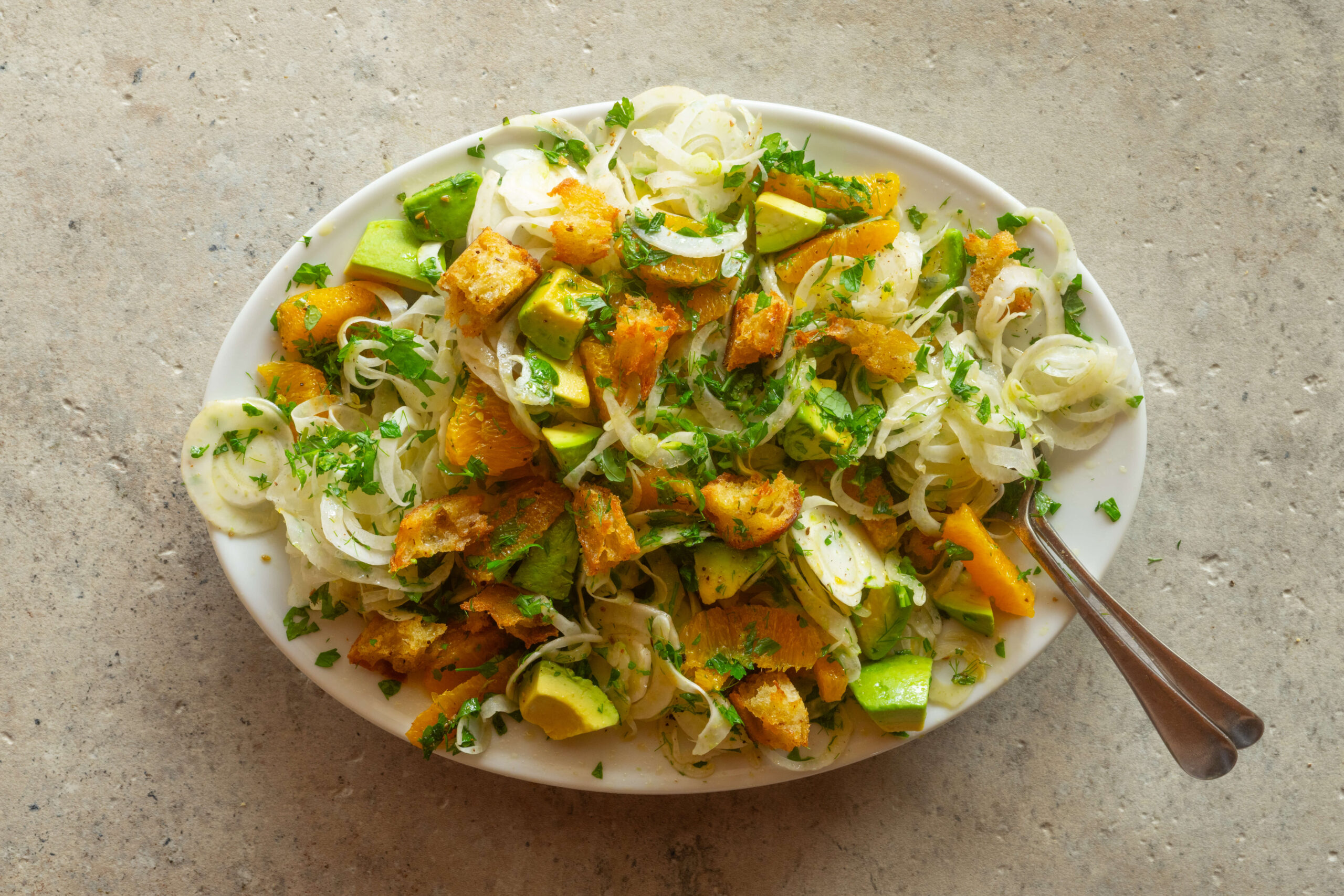 Fennel, Orange & Avocado Salad