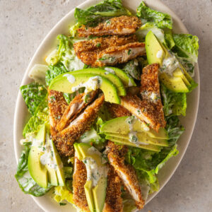 Chicken Schnitzel Salad
